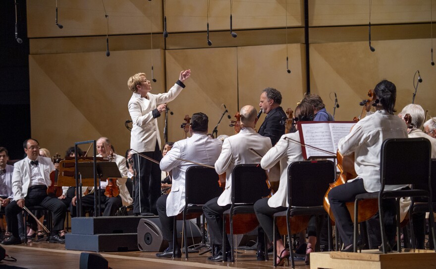 Performed from Highland Park’s Ravinia Festival, GREAT PERFORMANCES presents legendary composer Leonard Bernstein’s Kaddish symphony featuring the talent of Uniting voices (formerly Chicago Children’s Choir), Chicago Symphony Chorus and the Chicago Symphony Orchestra. Led by famed conductor and Bernstein protégé Marin Alsop, the work includes music and spoken narrative segments voiced by narrator Jaye Ladymore (“Chicago Med”) and sung by soprano soloist Janai Brugger. Recorded July 2022, the symphony examines questions of humanity and faith, exploring the complicated nature of a higher power who governs mortality.