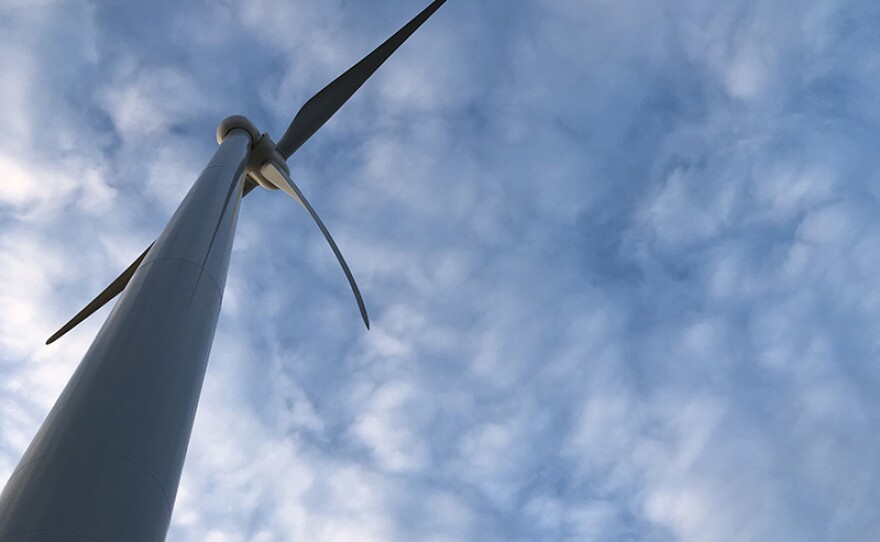 Wind turbine at the North Findlay Wind Campus in Findlay, Ohio.