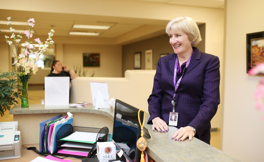 Oncologist Dr. Barbara McAneny at the New Mexico Cancer Center in Albuquerque, Aug. 24, 2016.