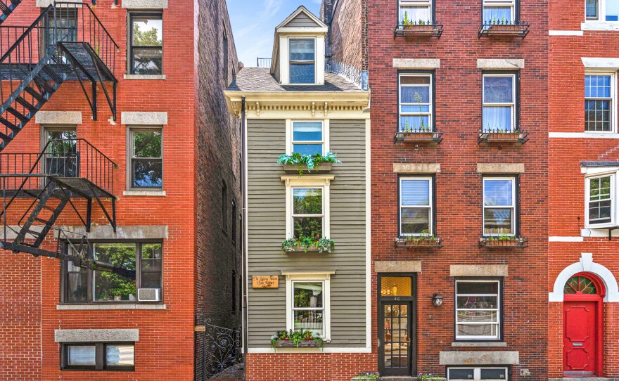 The "Skinny House" or the "Spite House" is 10 feet wide at its widest. It's been sold for $1.25 million.