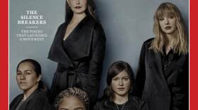 This image provided by Time magazine, shows the cover of the magazine's Person of the Year edition as "The Silence Breakers," those who have shared their stories about sexual assault and harassment. The magazine's cover features Ashley Judd, Taylor Swift, Susan Fowler and others who say they have been harassed.