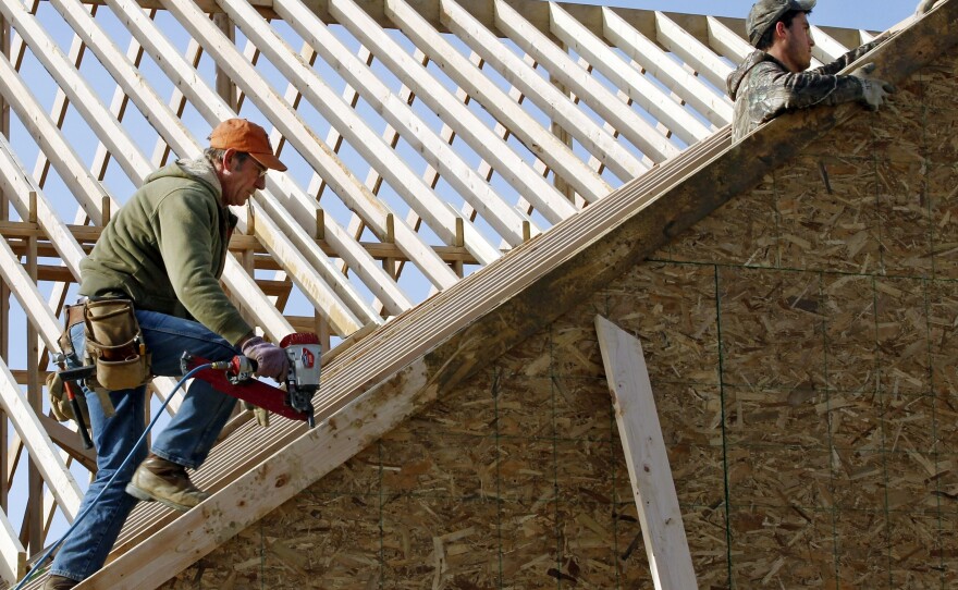 New homebuilding reached a 4 1/2 year high in December, welcome news for an industry that lost 2 million jobs during the downturn. Despite those job losses, the sector is experiencing a labor shortage in some parts of the U.S.