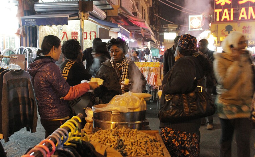 The Little Africa neighborhood in Guangzhou is dominated by African immigrants who run the shops and stalls, but many customers are Chinese.