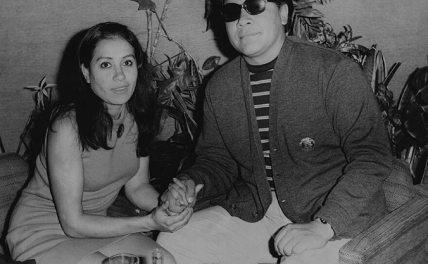 Socorro Acosta (Oscar's wife) and Oscar Zeta Acosta, date unknown.