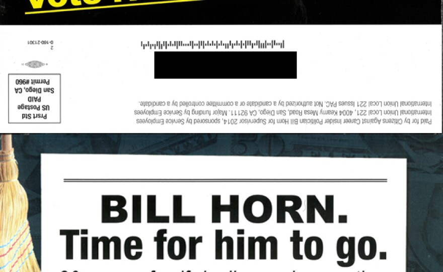 SEIU Local 221 has spent a quarter million dollars attacking Horn and supporting Wood. Credit: courtesy photo.