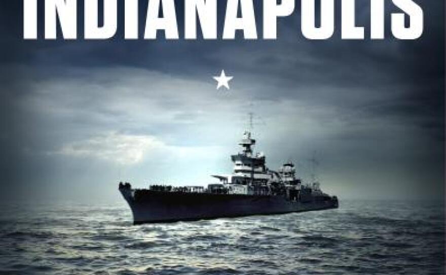 The cover of the book, "Indianapolis: The True Story Of The Worst Sea Disaster In U.S. History And The Fifty-Year Fight To Exonerate An Innocent Man" by Sara Vladic and Lynn Vincent is pictured.