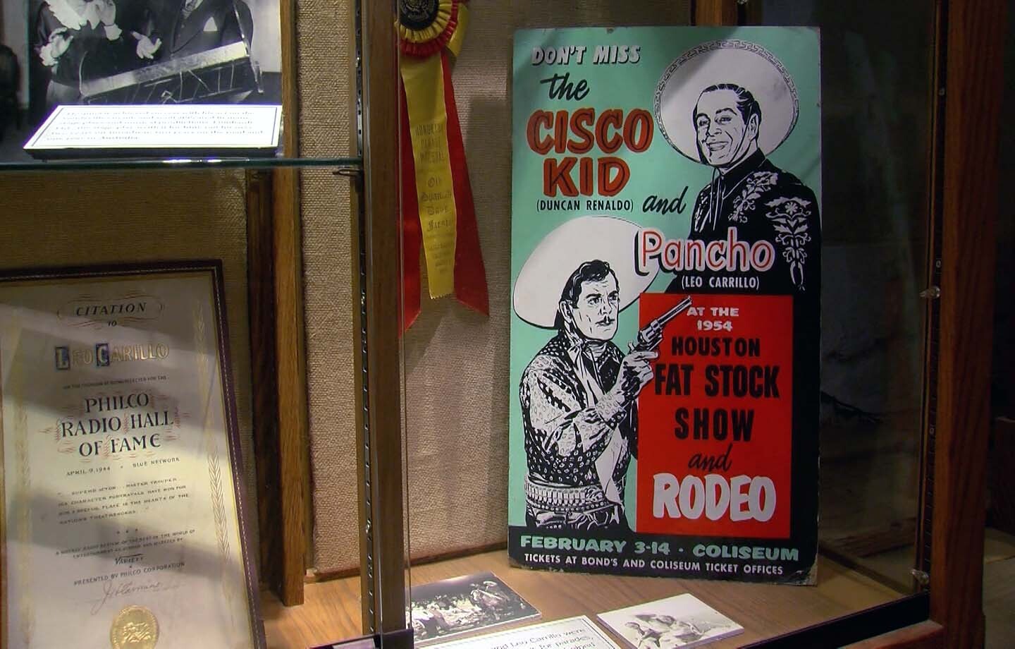 "The Cisco Kid" memorabilia on exhibit at the Leo Carrillo Ranch Historic Park in Carlsbad, Calif., Dec. 11, 2024.