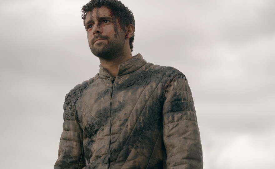 Criston Cole (Fabien Frankel) burns out.