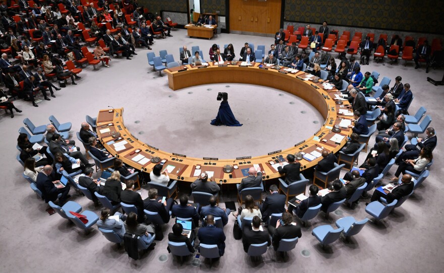 The United Nations Security Council met Thursday to debate whether the U.N. should admit the State of Palestine as a full voting member.