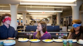 NPR staff members blindly taste test quail, goose, chicken and duck eggs.