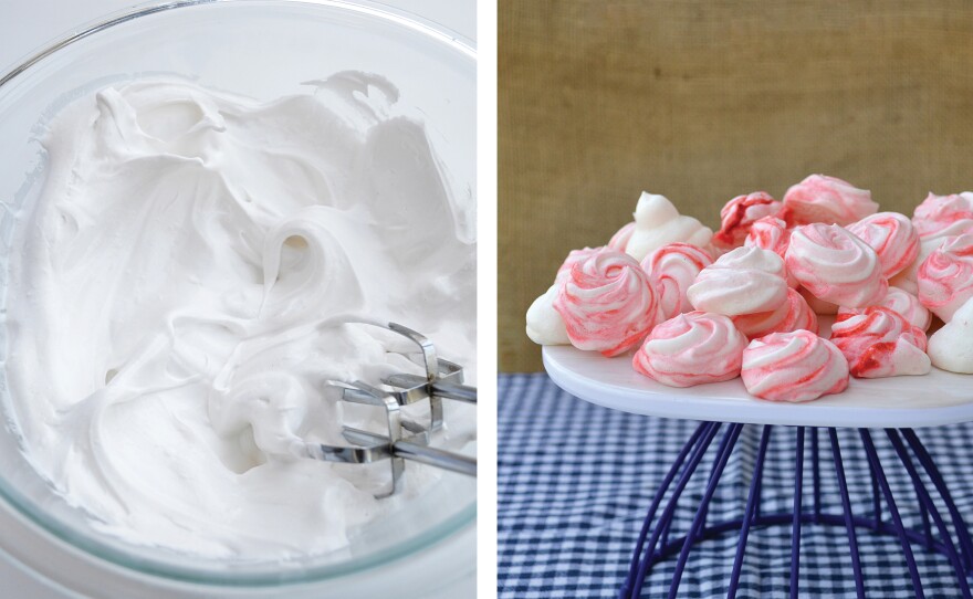 Egg whites are a culinary workhorse that omnivores frequently take for granted. It took a lot of trial and error to figure out how to use aquafaba as an egg-free substitute in dishes from meringue to brioche breads and more, says vegan blogger and cookbook author Zsu Dever.