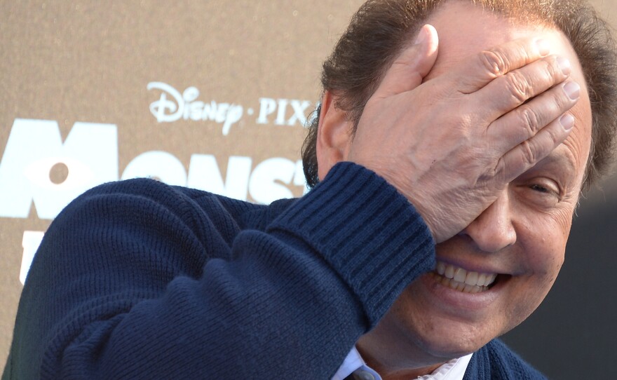 Billy Crystal returned to voice the role of Mike Wazowski in 2013's <em>Monsters University</em>, sequel to the hit Pixar comedy that introduced the outgoing one-eyed scareball — sidekick to John Goodman's furry blue-and-purple star.