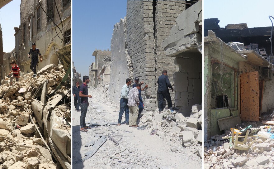 The old section of Mosul, with its winding alleys lined with houses that date back centuries, was considered an essential part of Iraqi heritage. Now that part of the city is almost unrecognizable.
