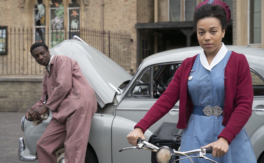 Cyril Robinson (ZEPHRYN TAITTE), Nurse Lucille Anderson (LEONIE ELLIOTT)