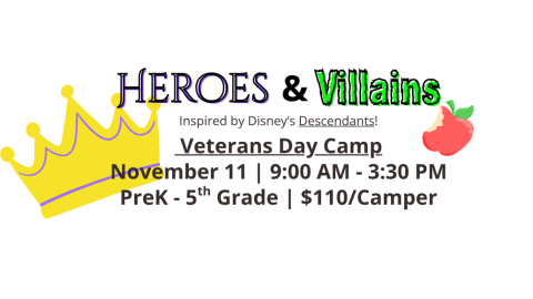 Disney’s Descendants-themed camp