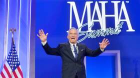 At a MAHA Institute event on Monday, Health Secretary Robert F. Kennedy Jr. announced plans to help people wean off antidepressants. Kennedy is pictured here arriving at another Make America Healthy Again event in November 2025.