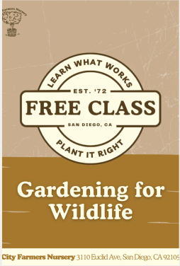 Gardening for Wildlife