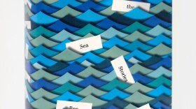 Author Ben Marcus described<em> </em>Peter Mendelsund's<em> </em>cover for his story collection<em> Leaving the Sea</em> as "sumptuous, playful and gorgeous to look at."