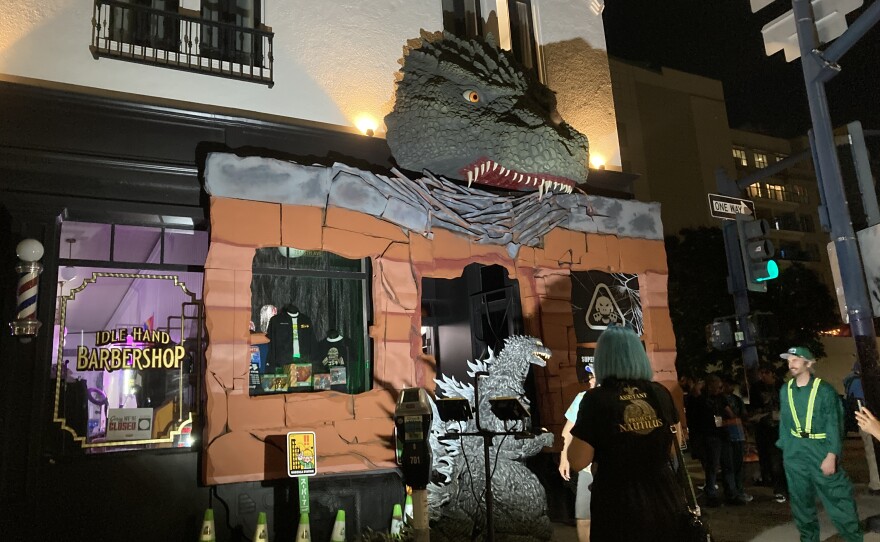 Super 7 went all out for Comic-Con this year and had Godzilla stomp into the store. July 23, 2025