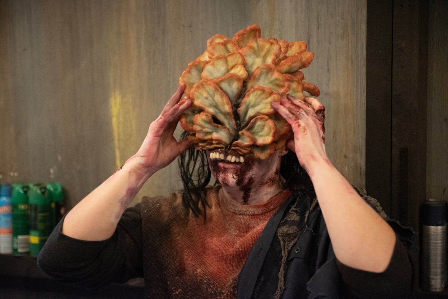 A look behind the scenes at The Haunted Trail in Balboa Park on Sept. 25, 2025.