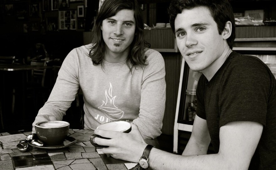 David Jackson (left) and Dave Petrillo of Coffee Joulies brought in more than $300,000 using Kickstarter.com.