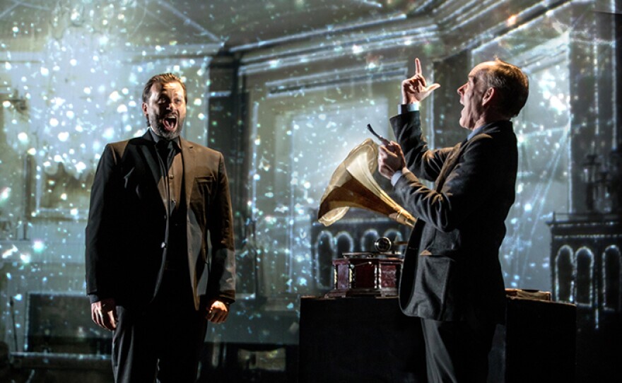 Brian Avers and Michael Winther in "Light Falls."