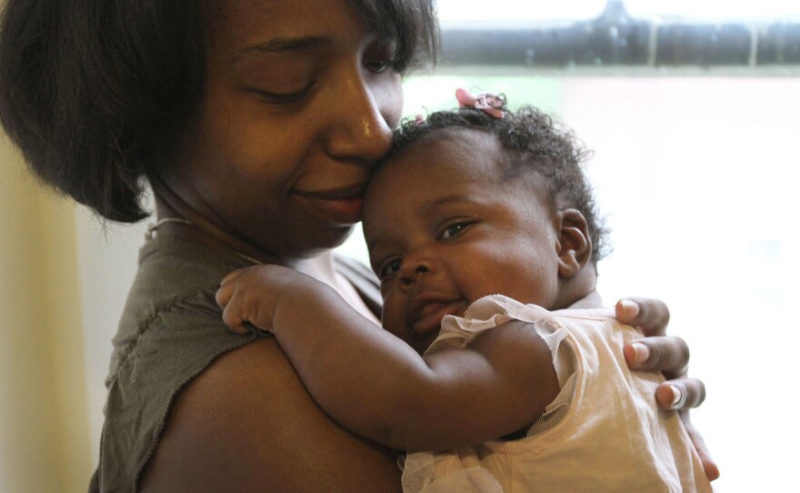 Voletta Bonner, of Highland Park, Mich., says she was pleased with the breast-feeding support she received at St. John Hospital in Detroit after the birth of her daughter, Riley Johnson.