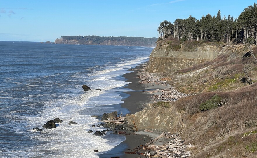 The Quinault Reservation has 28 miles of Pacific Ocean beaches, open only to enrolled tribal members.