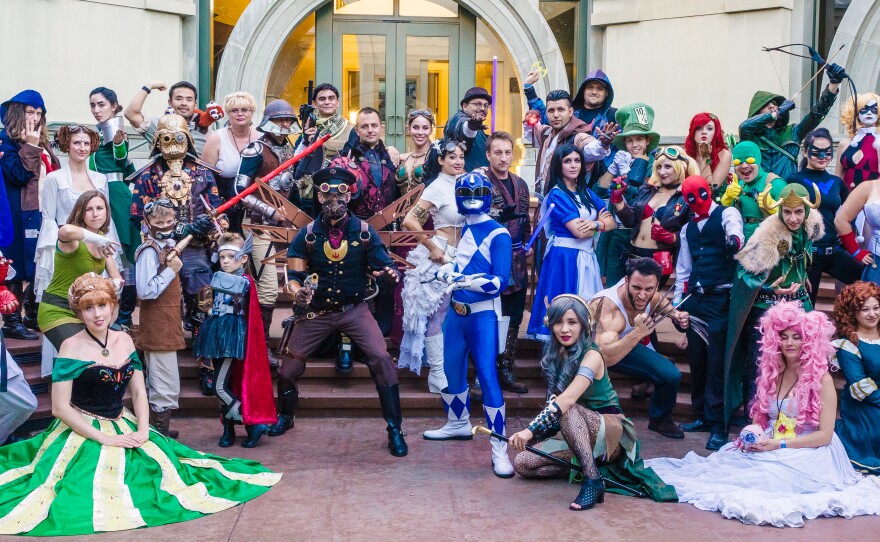 A sample of the cosplay that was on display at last year's Nerd Con.