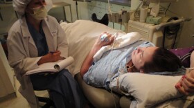 Katie Moser undergoing IVF, PGD from NOVA's "Cracking Your Genetic Code."