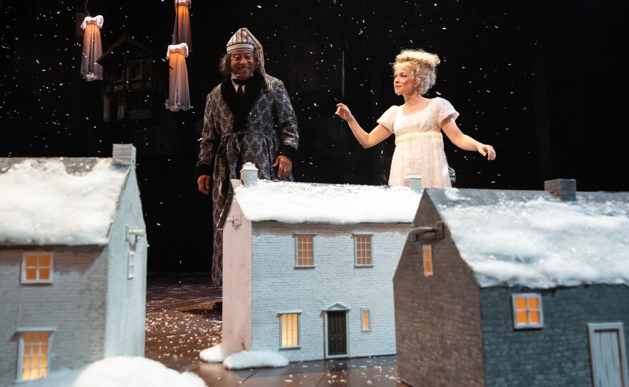 In Houston, ticket sales to Alley Theatre's production of A Christmas Carol are back to pre-pandemic levels but new plays are still down about 30%, says managing director Dean Gladden.