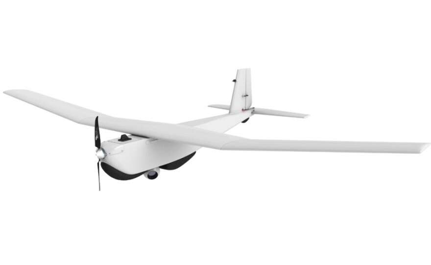 AeroVironment's Puma drone can fly up to 10,000 feet and can see as far as 12 miles.