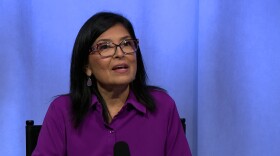 Longtime San Diego Union-Tribune opinion editor Laura Castañeda speaks to KPBS. June 17, 2025.