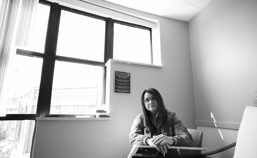 Toomey is beloved by the staff and patients of the medical ambulatory care infusion center, many of whom she cares for multiple times. The MAC is one of just a few services in 2022 that remains safe from getting shut down or sold off, since it is a significant source of revenue.
