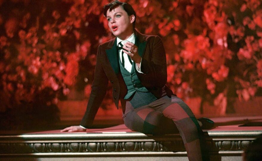 Judy Garland plays the rising star in George Cukor's "A Star Is Born."