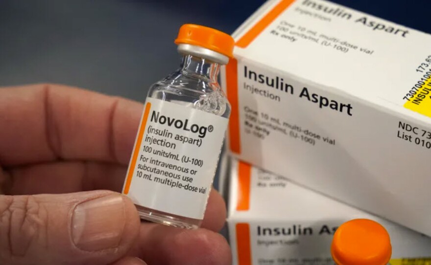 Insulin at Pucci’s Pharmacy in Sacramento on July 8, 2022.