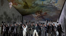 A scene from Verdi's "Un Ballo in Maschera."