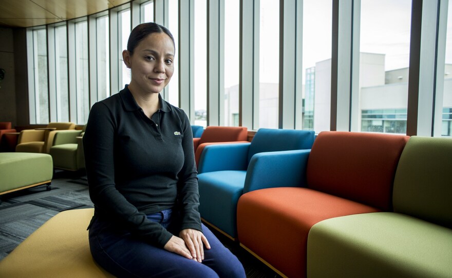 Diana Solares said she aced precalculus in high school, but a placement exam forced her to take pre-algebra in college.