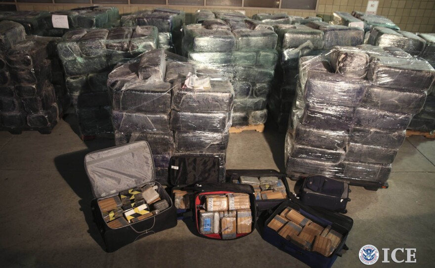 San Diego Tunnel Task Force agents and local authorities seized more than 8 tons of marijuana and 325 pounds of cocaine, marking the first time cocaine has been recovered in connection with a local drug tunnel.