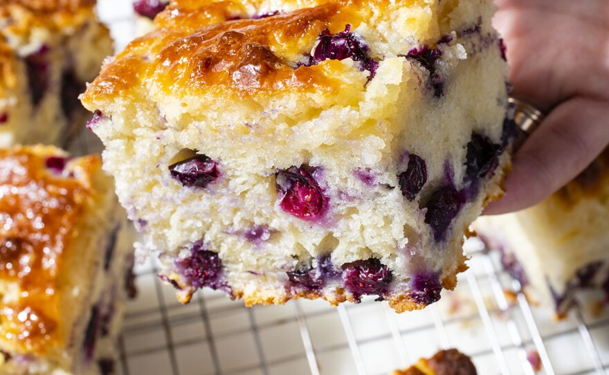Blueberry Biscuits