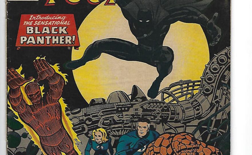 The Fantastic Four Issue #52 where Black Panther/T'challa made his first appearance in July of 1966.