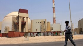 This handout image supplied by the IIPA (Iran International Photo Agency) shows a view of the reactor building at the Russian-built Bushehr nuclear power plant as the first fuel is loaded, on August 21, 2010 in Bushehr, southern Iran. 