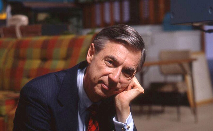 Fred Rogers on the set of his show MR. ROGERS NEIGHBORHOOD from the film, "Won’t You Be My Neighbor?," a Focus Features release.