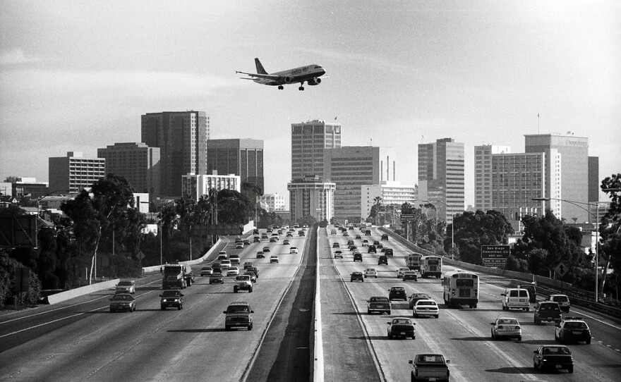 Flying Into Lindbergh Field