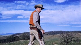 James Arness as Marshal Matt Dillon on "Gunsmoke"