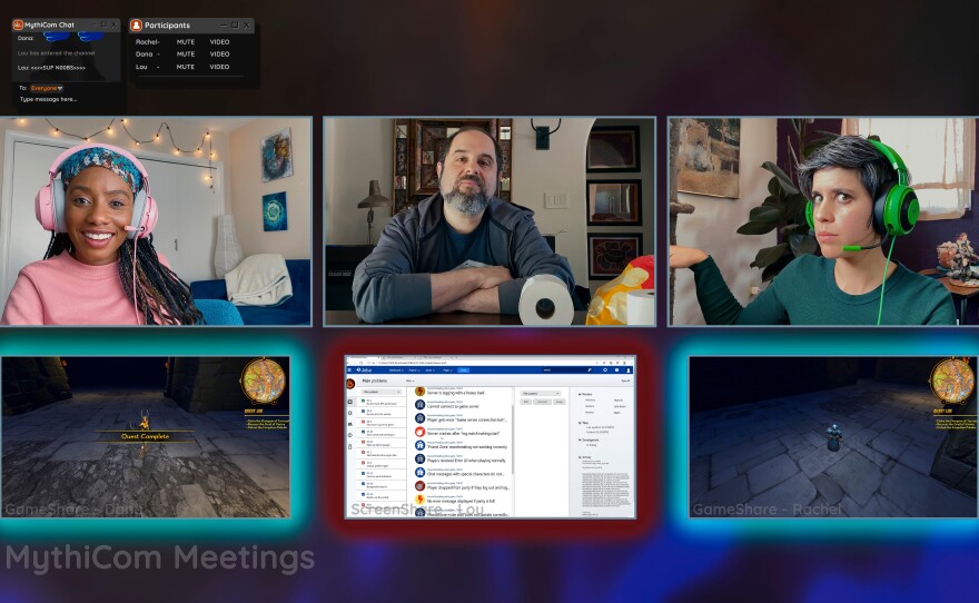 Apple TV's "Mythic Quest:Raven's Banquet" delivered a clever episode from quarantine in which the characters also had to deal with sheltering at home and using Zoom.