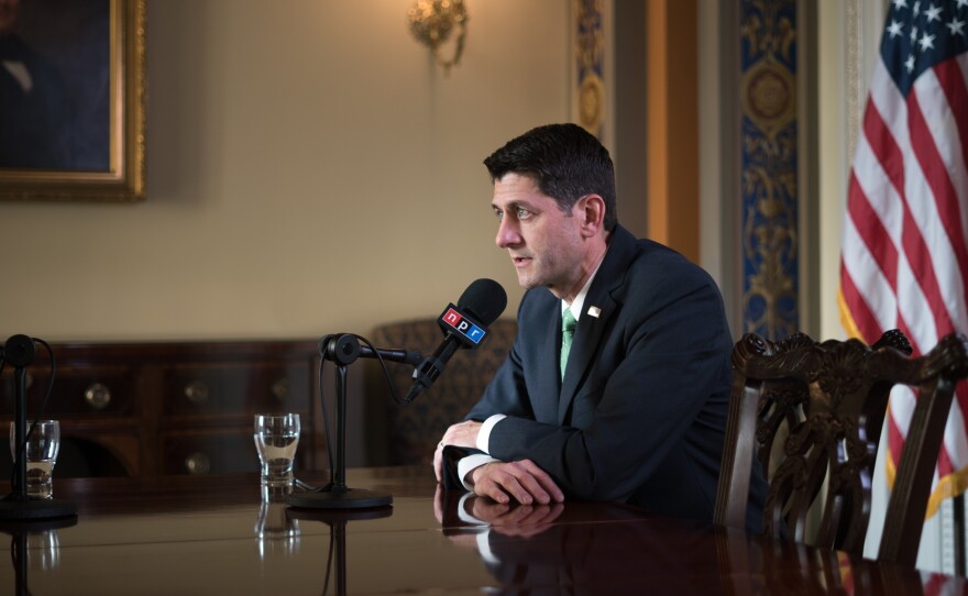 "I think we're all realizing that sexual harassment in America is absolutely pervasive and it's got to go and we need to end it," says House Speaker Paul Ryan.