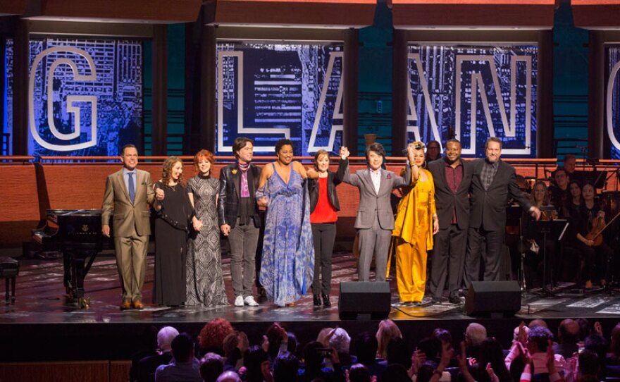 Full cast of “Lang Lang's New York Rhapsody.”