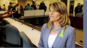 Katharine Prescott, who lost her transgender son Klyer to suicide, is shown on Sept. 7, 2016.