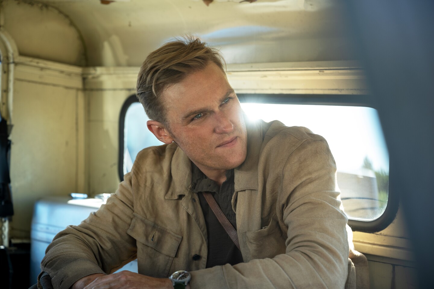 Wyatt Russell plays Lee Shaw as a young man in "Monarch: Legacy of Monsters." (2023)